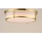 Maxim Lighting Rogue 3-Light 17" Wide Satin Brass Flush Mount Light 10270WTSBR - alternate 3
